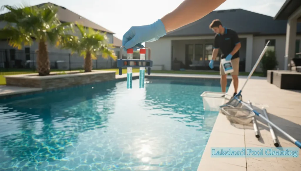 How do Lakeland pool cleaning services handle bacteria and safety concerns? - Lakeland Pool Cleaning Lakeland